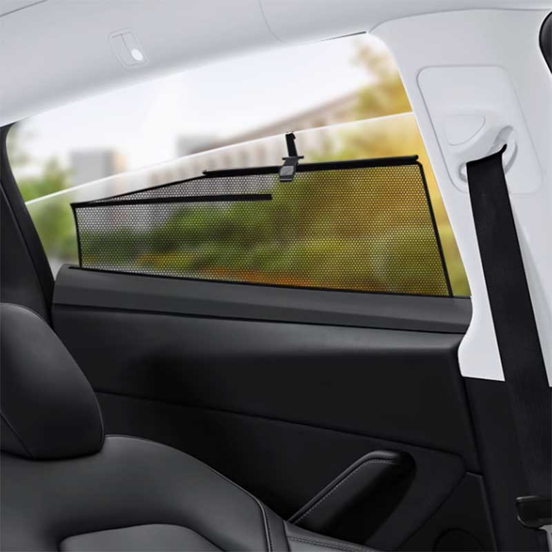 TAPTES Tesla Automatic Lifting Side Window SunShade for Model Y Model 3, Set of 4 PCS