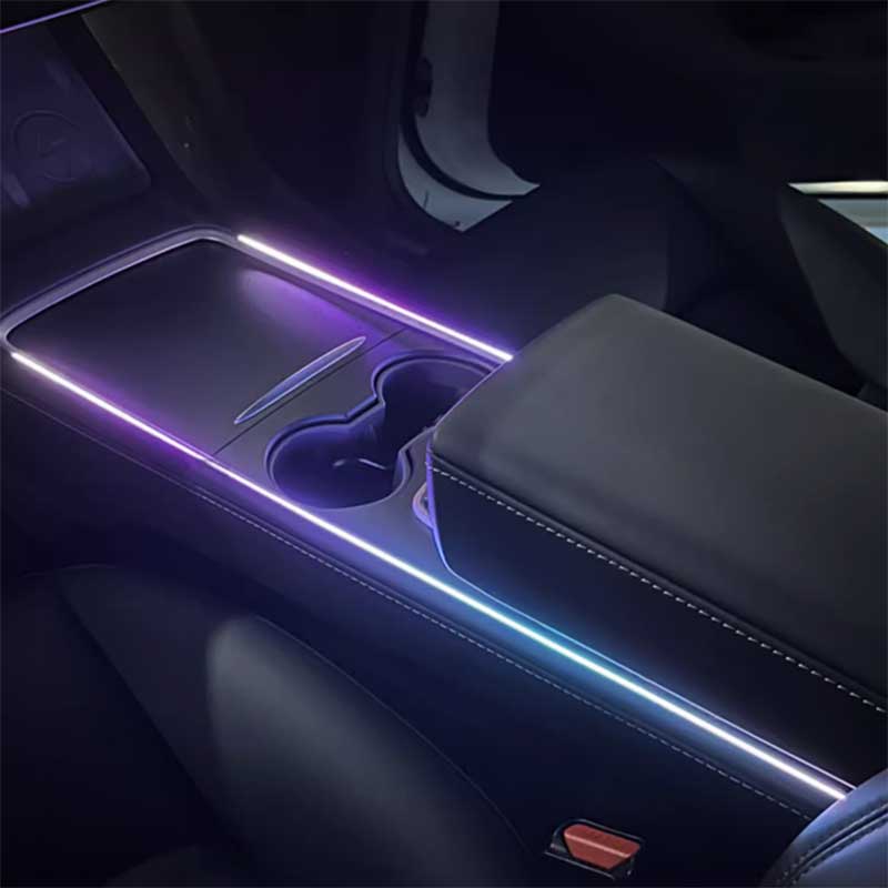 TAPTES® Center Console & Dashboard Streamer Ambient Light for Model Y Model 3