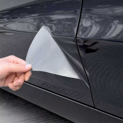 TAPTES Door Corners Transparent Protective Film for Tesla Model Y Model 3