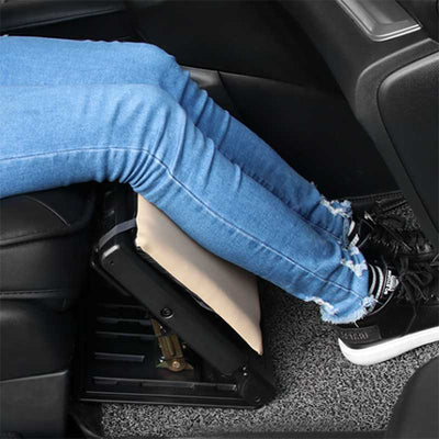 TAPTES® Folding Seat Leg Rest for Tesla Model S/3/X/Y/Cybertruck, Seat Extended Leg Support