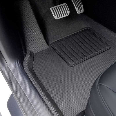 TAPTES® Floor Mats for Tesla Model Y, All Weather Floor & Rear Cargo Liners for 5 Seater Tesla Model Y