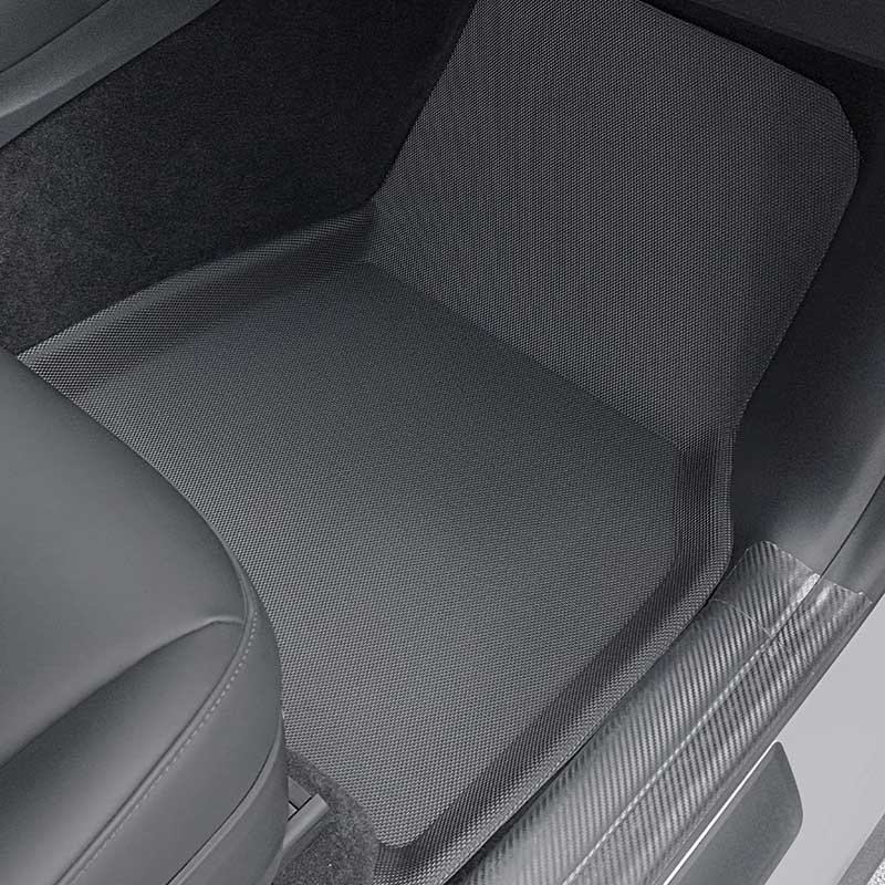 TAPTES® Floor Mats for Tesla Model Y, All Weather Floor & Rear Cargo Liners for 5 Seater Tesla Model Y