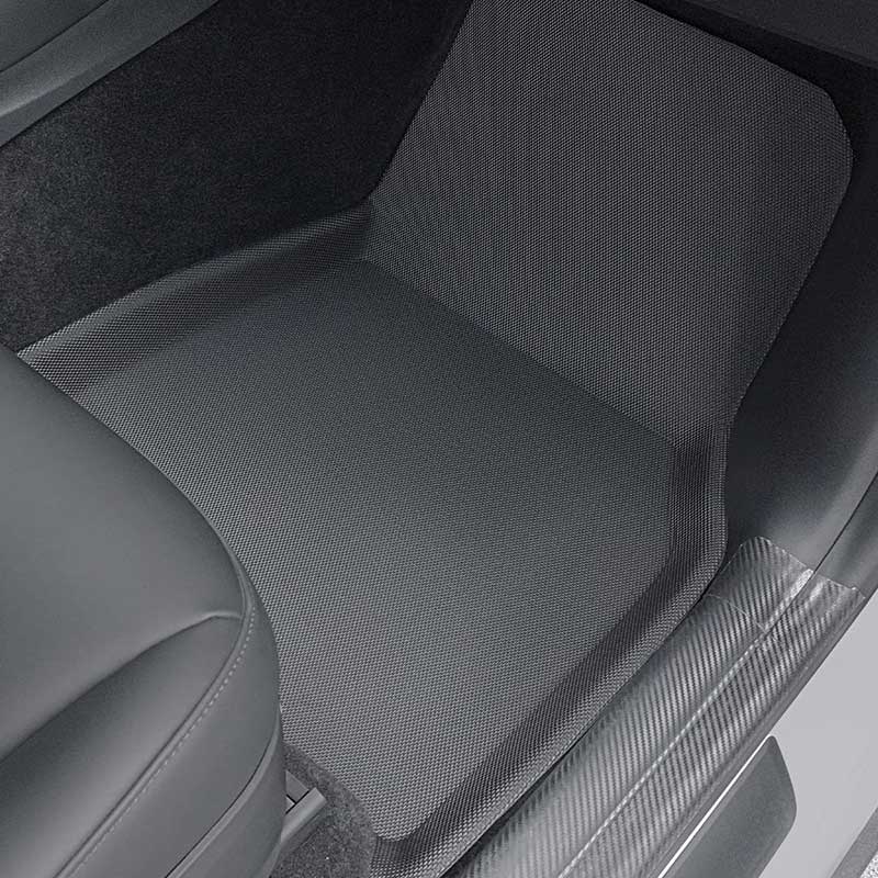 TAPTES Floor Mats for Tesla Model Y , All Weather Floor & Rear Cargo Liners for 5 Seater Model Y, Only for US