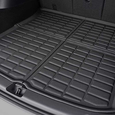 TAPTES® Floor Mats for Tesla Model Y, All Weather Floor & Rear Cargo Liners for 5 Seater Tesla Model Y