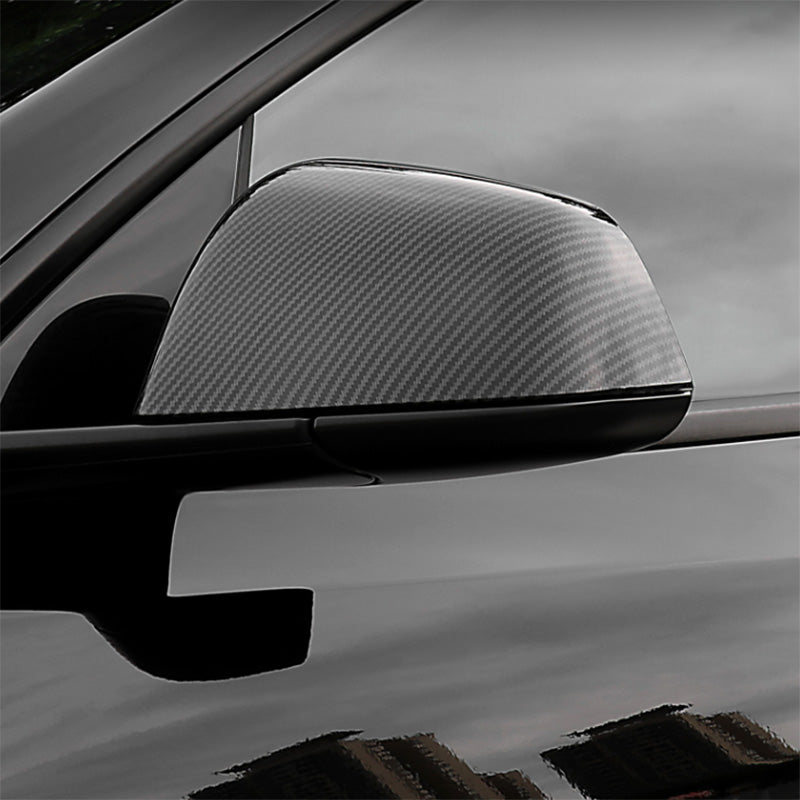 TAPTES Carbon Fiber Side Mirror Decorate Covers for Model Y 2020-2025