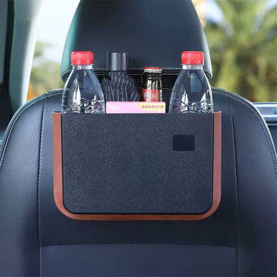 TAPTES Seat Back Foldable Storage Organizer for Tesla Model S/X/3/Y