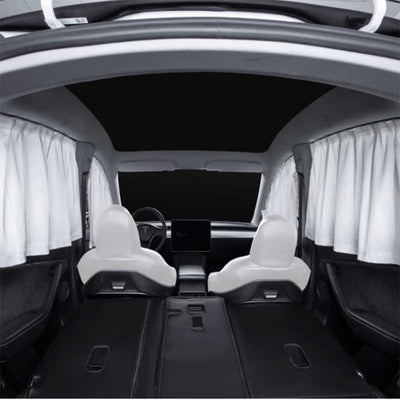 TAPTES® Side Window Sunshade Set for 2018-2025 Tesla Model Y & Model 3 2018-2023