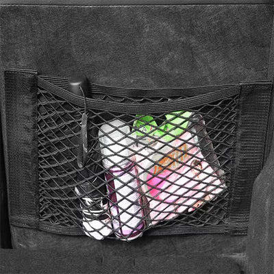 TAPTES Trunk Double Layer Net Storage Organizer for Model Y/3/S/X