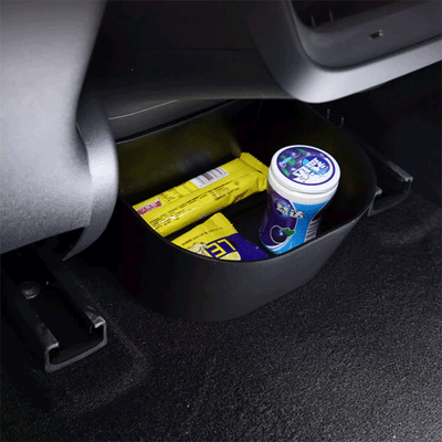 TAPTES Rear Under Seat Storage Organizer for Tesla Model 3 2018-2022 2023 2024