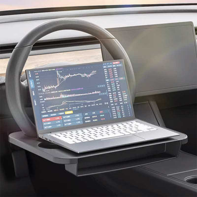 TAPTES® Upgrade Steering Wheel Tray Car Table for Tesla Model Y Model 3