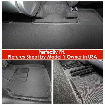 TAPTES® 7 Seater Model Y Floor Mats 2021 2022 2023 2024, 7 Seater Model Y Only. Sales Just for USA Only
