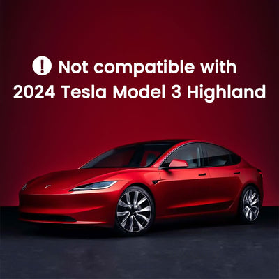 TAPTES 2023 Upgrade Carbon Fiber Spoiler for Tesla Model 3 2017-2023（Glossy Spoiler）