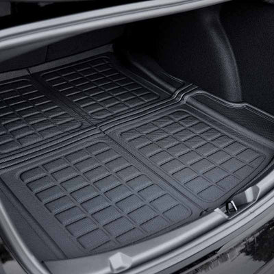 TAPTES® Full Set of 6Pcs Floor Mats for Tesla Model 3 2017-2023 2024, Rear & Front Trunk Mats for Tesla Model 3, Carpet Interior Mats for Model 3