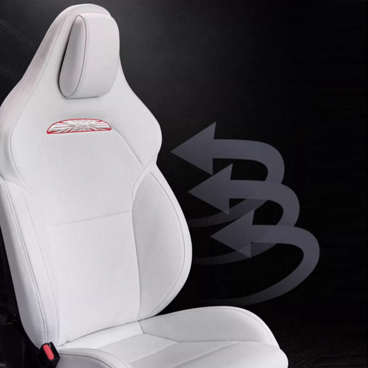 TAPTES® Custom Leather Seat Covers for 2024-2025 Tesla Model 3 Performance, #1 Seat Covers for Tesla Model 3 Performance