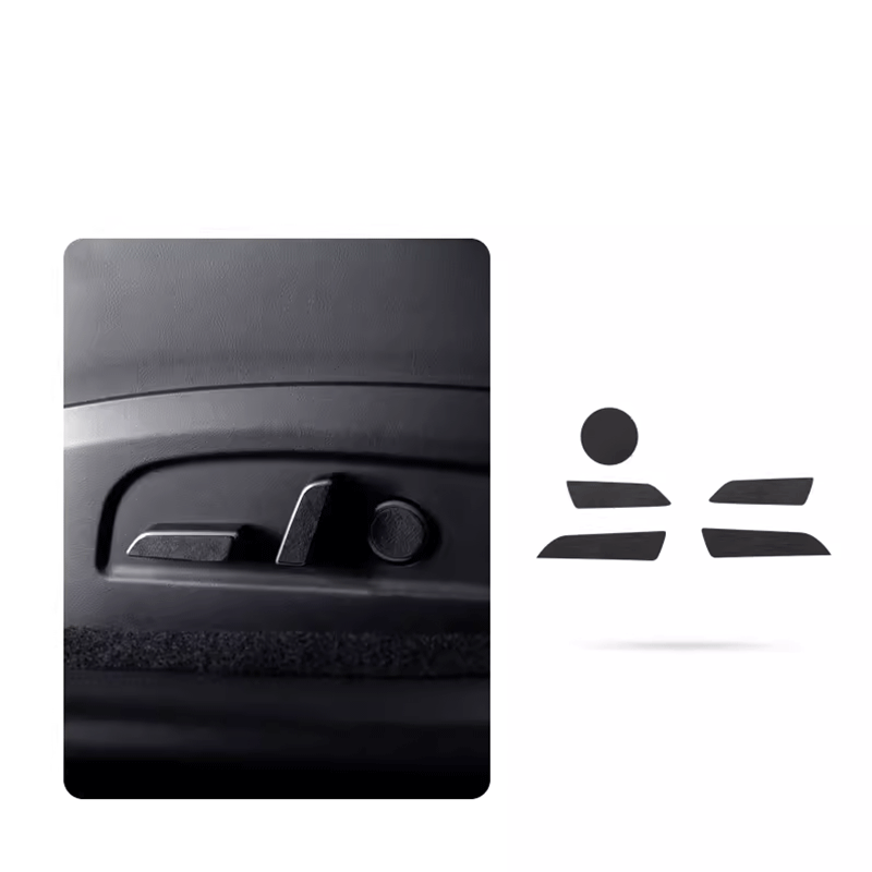 TAPTES® Alcantara Seat Adjustment Button Protective Stickers for Tesla Model 3 Highland 2024
