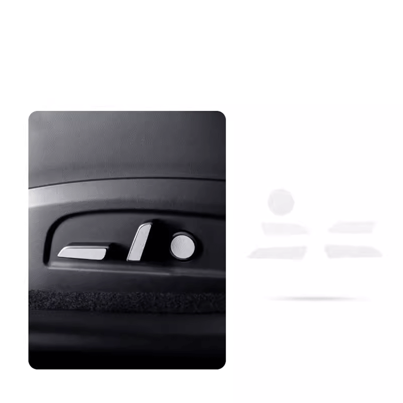 TAPTES® Alcantara Seat Adjustment Button Protective Stickers for Tesla Model 3 Highland 2024