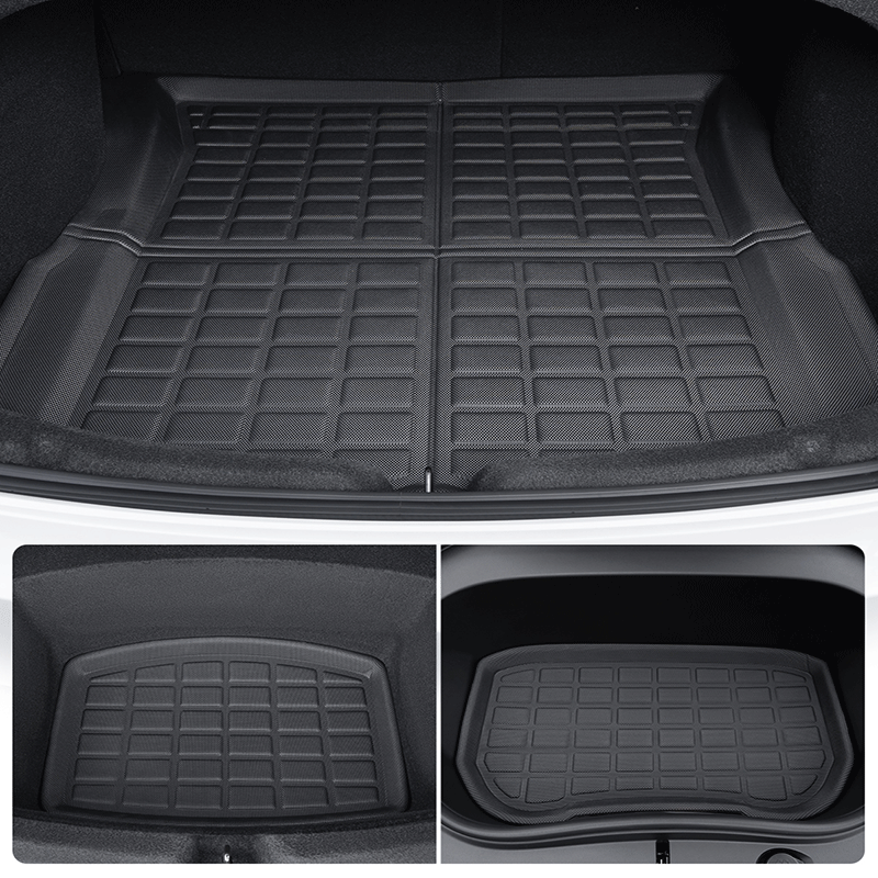  SHARGGE Custom Fit Floor Mats for Tesla Refreshed Model 3 Highland  2024 New Generation All-Weather Carpet Cover Waterproof XPE Material Liners  Environmentally Friendly Accessories : Automotive