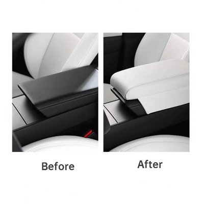 TAPTES® Armrest Box Booster Pad Arm Support for Tesla Model S/3/X/Y