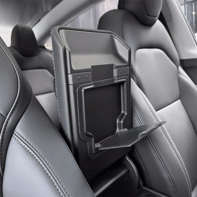 TAPTES® Armrest Magnetic Private Storage Box for Tesla Model 3 Highland 2023 2024