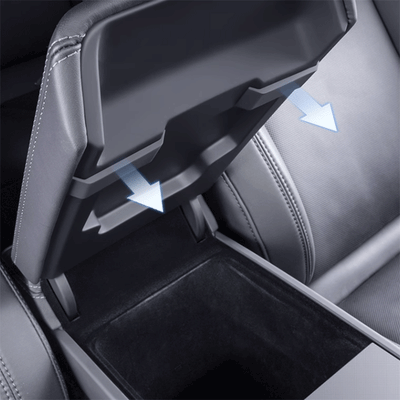 TAPTES® Armrest Shock-Absorbing Silent Silicone Pads for 2024-2025 Tesla Model 3 Highland/2025 New Tesla Model Y Juniper