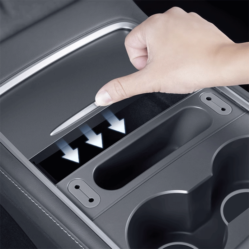 TAPTES® Baymax Central Control USB Hub Storage Box for Tesla Model 3/Y 2021-2023 2024