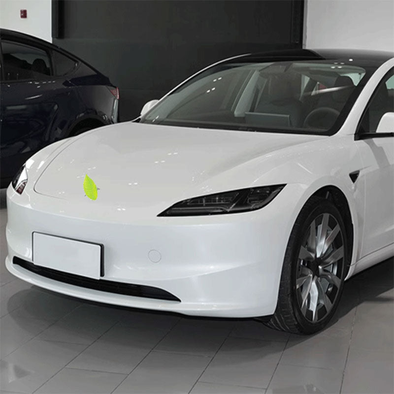TAPTES® Black TPU Headlight & Tail Light Protection Film for Tesla Model 3 Highland 2024 2025