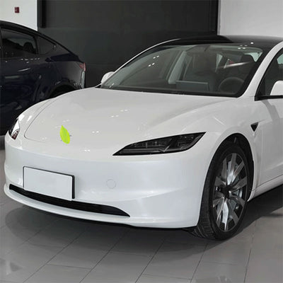 TAPTES® Black TPU Headlight & Tail Light Protection Film for Tesla Model 3 Highland 2024 2025