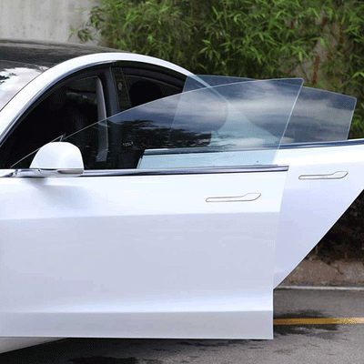TAPTES® Black Window Chrome Delete DIY Kit for Tesla Model 3