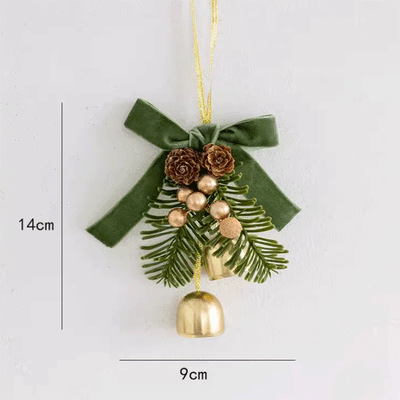 TAPTES® Car Christmas Bell Decoration Pendant for Tesla Model S/3/X/Y