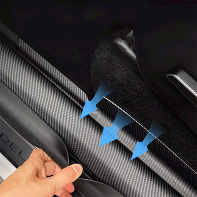 TAPTES® Car Door Threshold Protector for Tesla Model Y, Set of 4