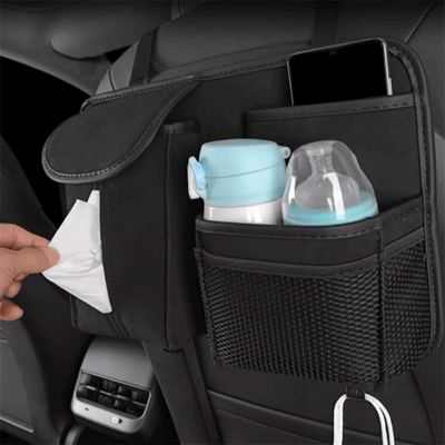 TAPTES® Car Seat Back Storage Organizer for Tesla Model S/3/X/Y