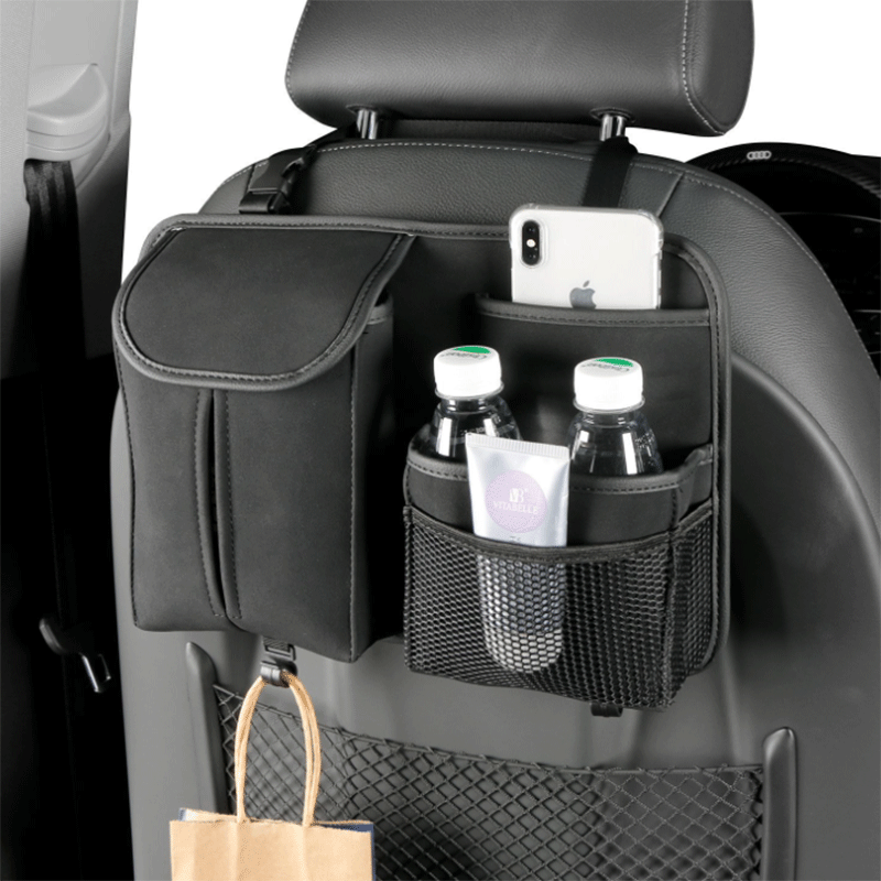 TAPTES® Car Seat Back Storage Organizer for Tesla Model S/3/X/Y