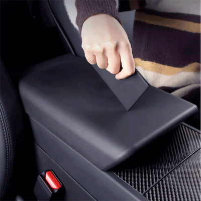 TAPTES® Center Console TPE Armrest Protective Cover for 2024-2025 Tesla Model 3 Highland/2025 New Tesla Model Y Juniper
