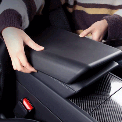 TAPTES® Center Console TPE Armrest Protective Cover for 2024-2025 Tesla Model 3 Highland/2025 New Tesla Model Y Juniper