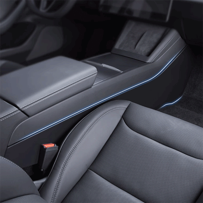 TAPTES® Center Console Side Anti-Kick Protection Pad for Tesla Model 3 Highland 2024, Set of 2