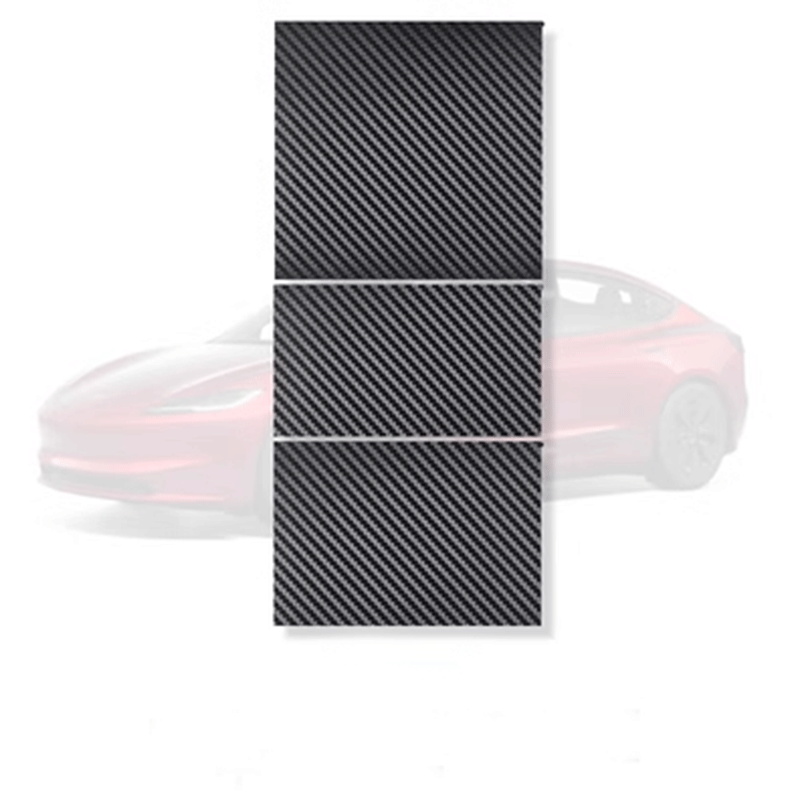 TAPTES® Central Control Protective Film Decorative Stickers for 2024 2025 Tesla Model 3 Highland/2025 New Tesla Model Y Juniper