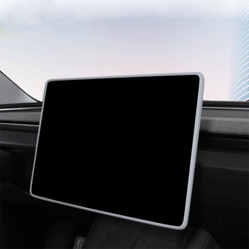 TAPTES® Central Control Screen Silicone Protector Frame for Tesla