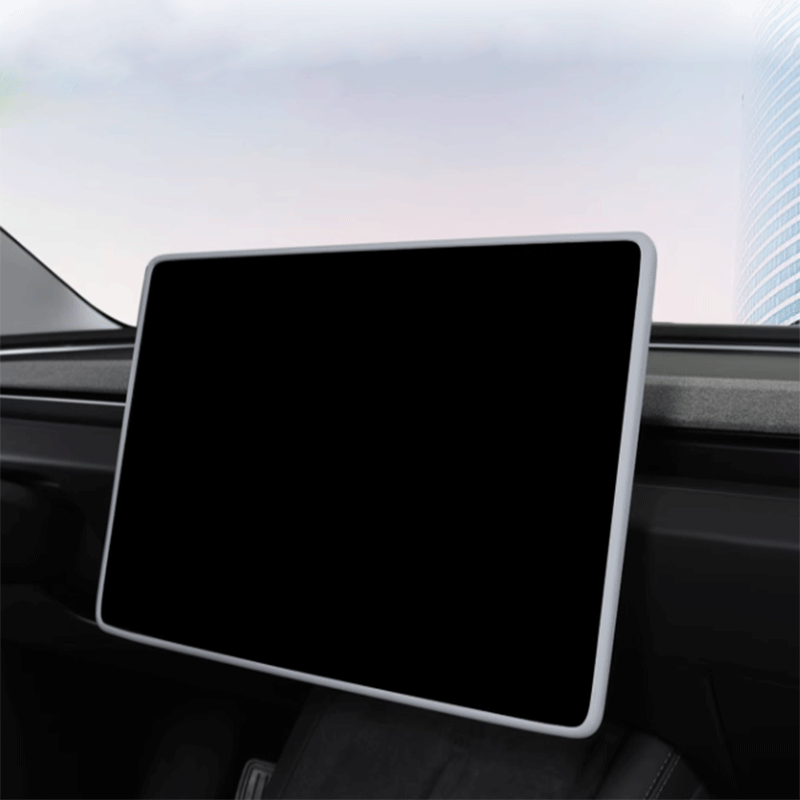 TAPTES® Central Control Screen Silicone Protector Frame for Tesla Model 3 Highland 2024 2025