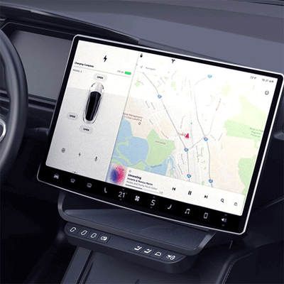 Tesla Model 3 2024 Highland Mittelkonsole Silikonschutz unten