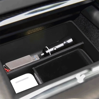 TAPTES® Silicone Central Control Storage Organizer for Tesla Model S Model X 2022-2025