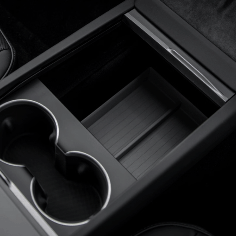 TAPTES® Central Control & Armrest Box Bottom Storage Organizer Non-slip Mats for Tesla Model 3 Highland 2024-2025