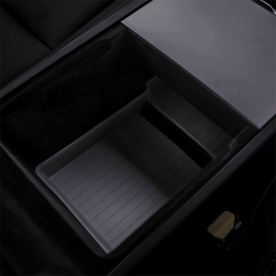 TAPTES® Central Control & Armrest Box Bottom Storage Organizer Non-slip Mats for Tesla Model 3 Highland 2024-2025