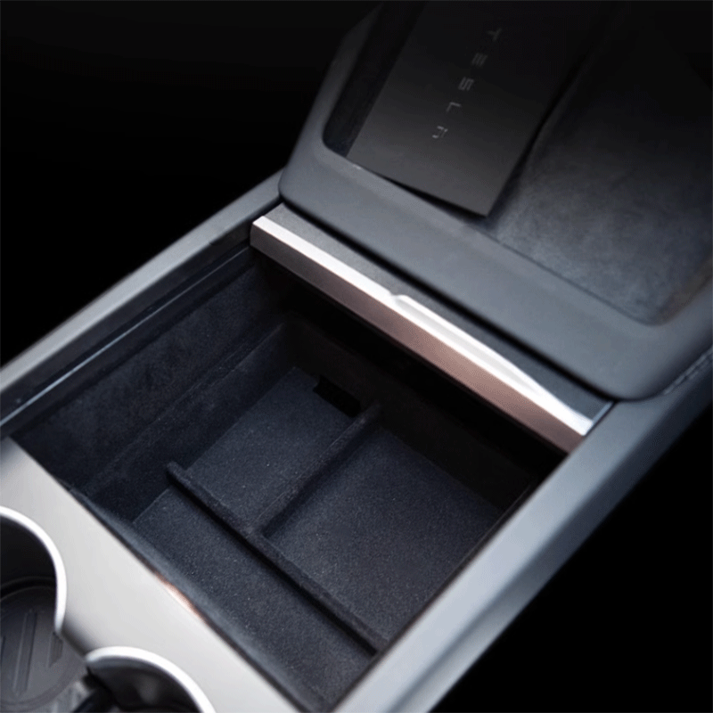 TAPTES® Central Storage Organizer for 2024 2025 Tesla Model 3 Highland/2025 New Tesla Model Y Juniper