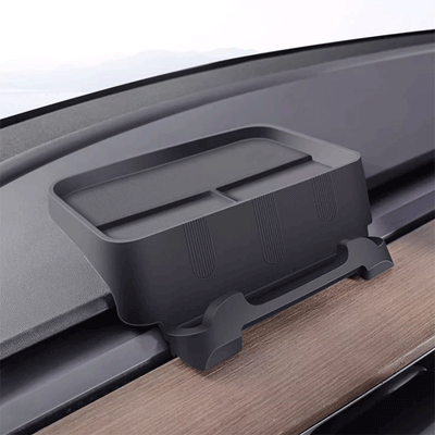 TAPTES® Dashboard Cell Phone Holder With Storage Tray for Tesla Model 3/Y