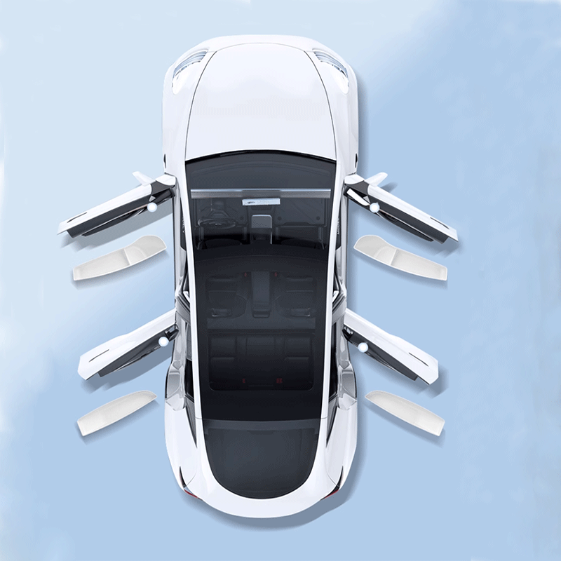 TAPTES® Door Side Storage Organizer for Tesla Model 3 Highland 2024, Set of 4