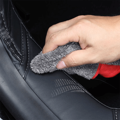 TAPTES® Leather Door Threshold & Under Rear Seats Protective Pad for Tesla Model 3 Highland 2024