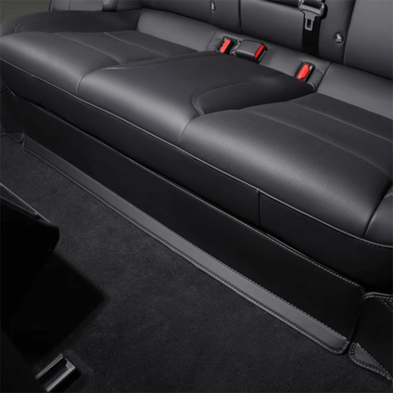 TAPTES® Leather Door Threshold & Under Rear Seats Protective Pad for Tesla Model 3 Highland 2024-2025