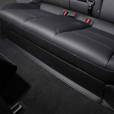 TAPTES® Leather Door Threshold & Under Rear Seats Protective Pad for Tesla Model 3 Highland 2024-2025