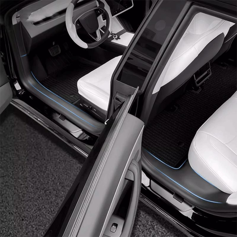 TAPTES® Door Threshold Protector for 2024 2025 Tesla Model 3 Highland Pedal Protective Pad