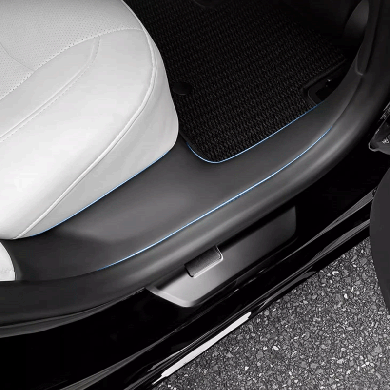 TAPTES® Door Threshold Protector for 2024 2025 Tesla Model 3 Highland Pedal Protective Pad